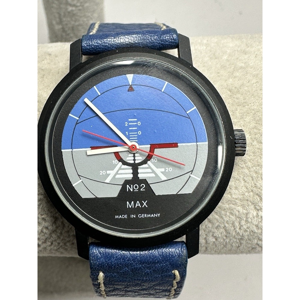 Max No 2 Germany New Battery Spaceline Movement 36MM 7.5" Artificial Horizon L13